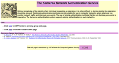 Desktop Screenshot of kerberos.info