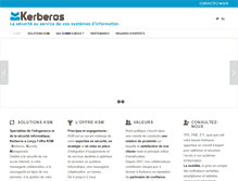 Tablet Screenshot of kerberos.fr