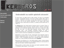 Tablet Screenshot of kerberos.si