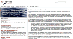 Desktop Screenshot of kerberos.org